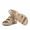 Damesandaler 5121 creme
