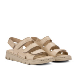 Damesandaler 5121 creme