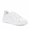 Damesneakers 6103 biz hvid kombineret