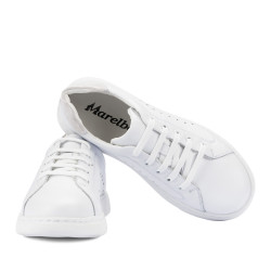 Damesneakers 6103 biz hvid kombineret