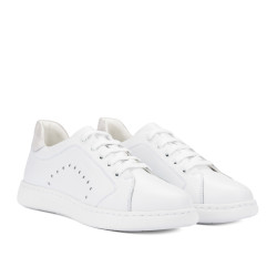 Damesneakers 6103 biz hvid kombineret