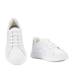 Damesneakers 6103 biz hvid kombineret