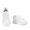 Damesneakers 6103 biz hvid kombineret
