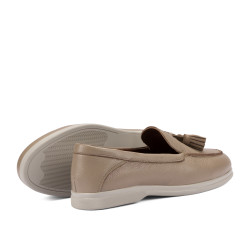 Dame mokkasiner 6096 biz capucino