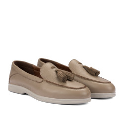 Dame mokkasiner 6096 biz capucino