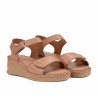 Damesandaler 5122 pudderrosa