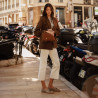 Dame mokkasiner 6096 biz capucino lifestyle