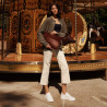 Damesneakers 6103 biz hvid kombineret lifestyle
