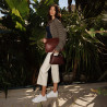 Damesneakers 6103 biz hvid kombineret lifestyle