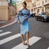 Dame elegante sko 1361 sandfarvet ruskind lifestyle