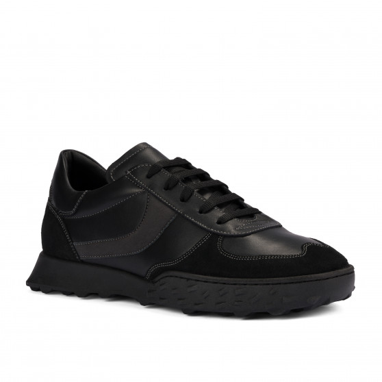 Sportsko til mænd 9001 sort kombineret