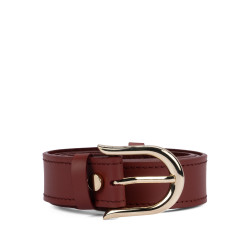 Damebælte 46cm bordeaux