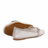 Dame ballerinaer 1369 hvid kombineret