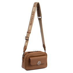 Dame skuldertaske 014g 01 biz brun
