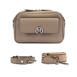 Dame skuldertaske 014g 01 biz latte