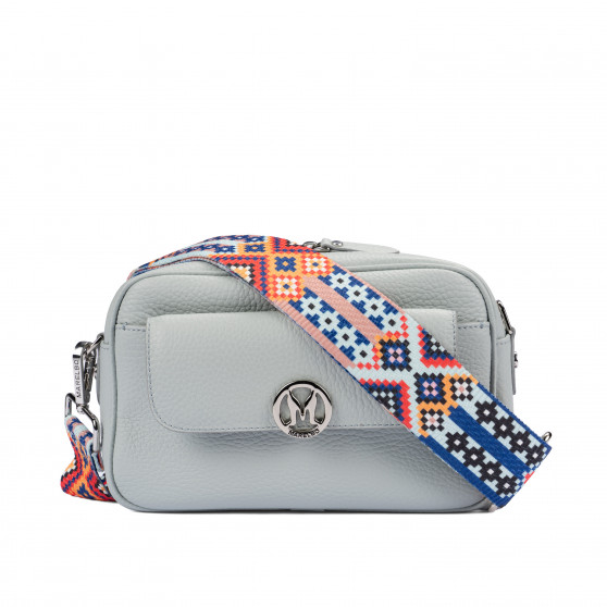 Dame skuldertaske 014g 01 biz soft pearl