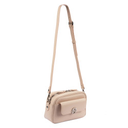 Dame skuldertaske 014g 01 biz powder rose