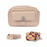 Dame skuldertaske 014g 01 biz powder rose