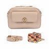 Dame skuldertaske 014g biz powder rose