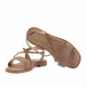 Damesandaler 5127 sand kombineret