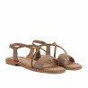 Damesandaler 5127 sand kombineret
