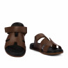 Herresandaler 367 kaffe