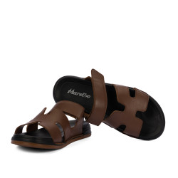 Herresandaler 367 kaffe