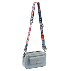 Dame skuldertaske 014g 01 biz ice grey