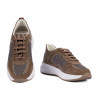 Damesneakers 6098 kombineret sand