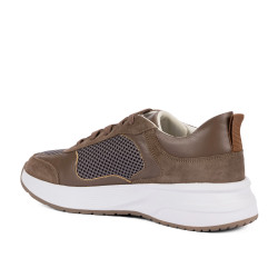 Damesneakers 6098 kombineret sand
