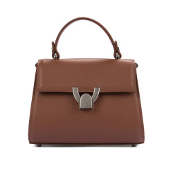 Dame skuldertaske 032g 01 cognac