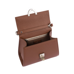 Dame skuldertaske 032g 01 cognac
