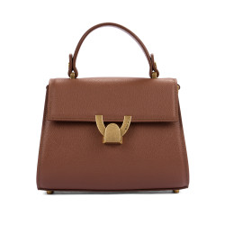 Dame skuldertaske 032g cognac
