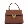 Dame skuldertaske 032g cognac