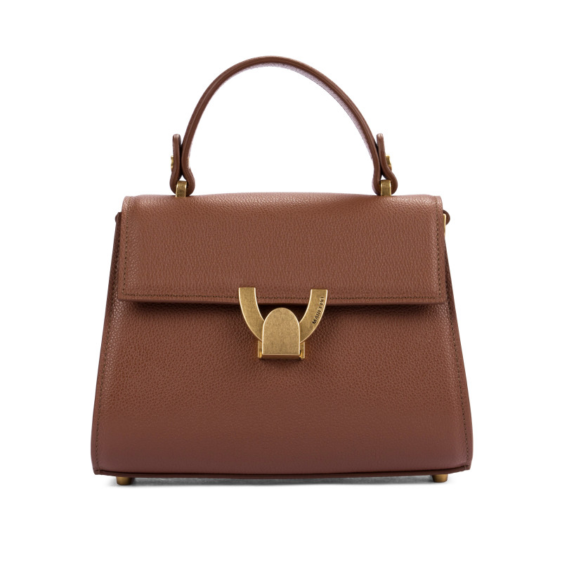 Dame skuldertaske 032g cognac