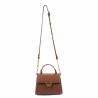 Dame skuldertaske 032g cognac