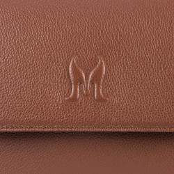 Dame skuldertaske 040g 01 biz cognac