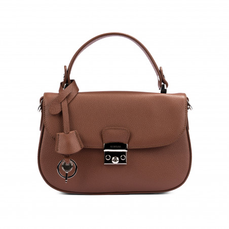 Damehåndtaske 022g 01 cognac