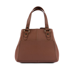Dame skuldertaske 004-1g cognac