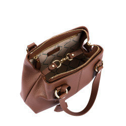 Dame skuldertaske 004-1g cognac