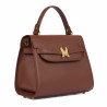 Dame skuldertaske 033g cognac