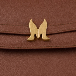 Dame skuldertaske 033g cognac