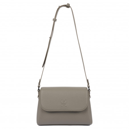 Dame skuldertaske 040g 01 taupe
