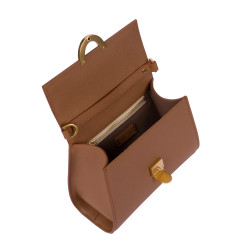 Dame skuldertaske 032g golden brown