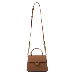 Dame skuldertaske 032g golden brown