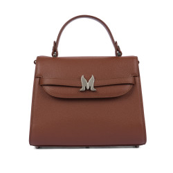 Dame skuldertaske 033g 01 cognac