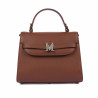 Dame skuldertaske 033g 01 cognac