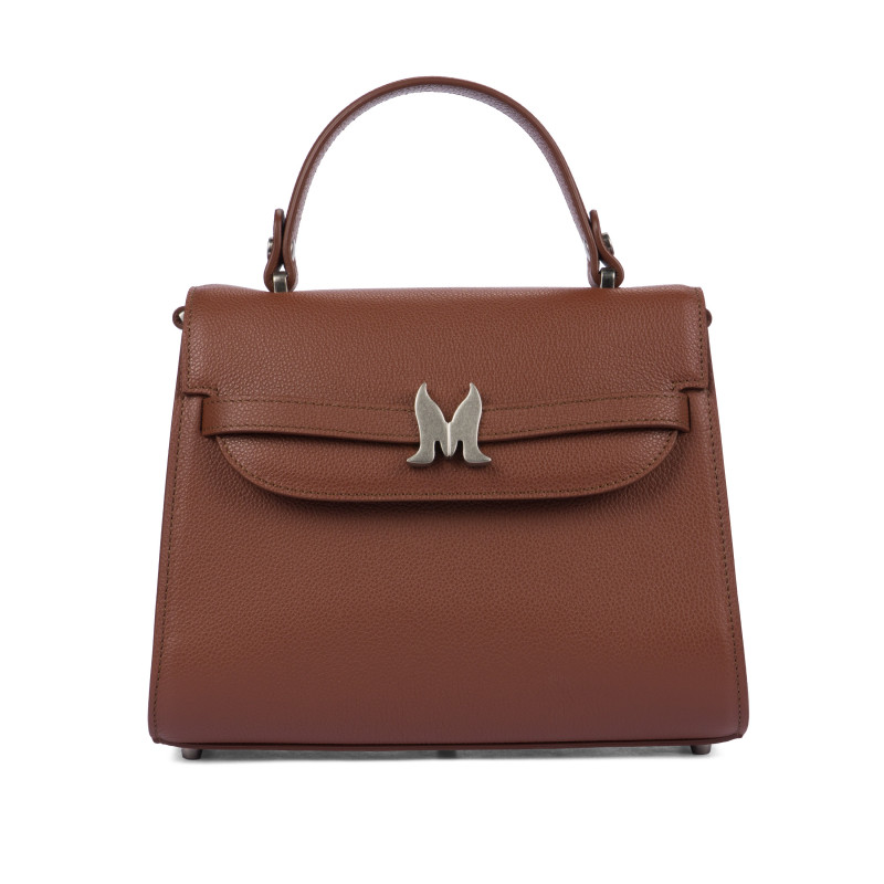 Dame skuldertaske 033g 01 cognac