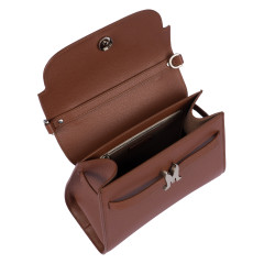 Dame skuldertaske 033g 01 cognac