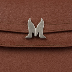 Dame skuldertaske 033g 01 cognac